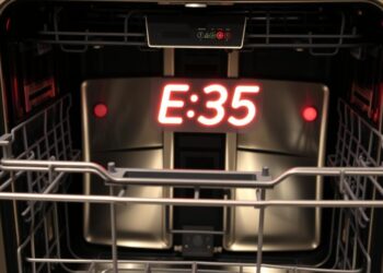 E35 Fehler in Geschirrspülern